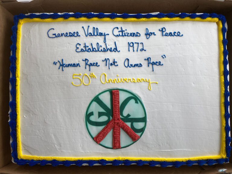 GVCP 50th anniversary cake