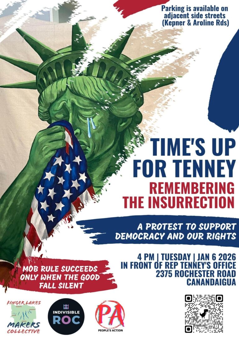Time’s up for Tenney Rally