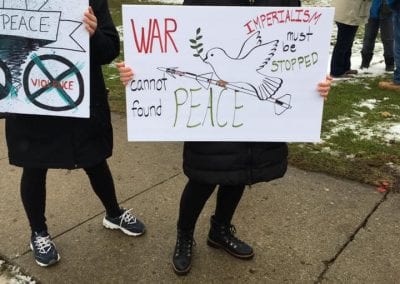 War cannot fund Peace - Imperialism must be stopped