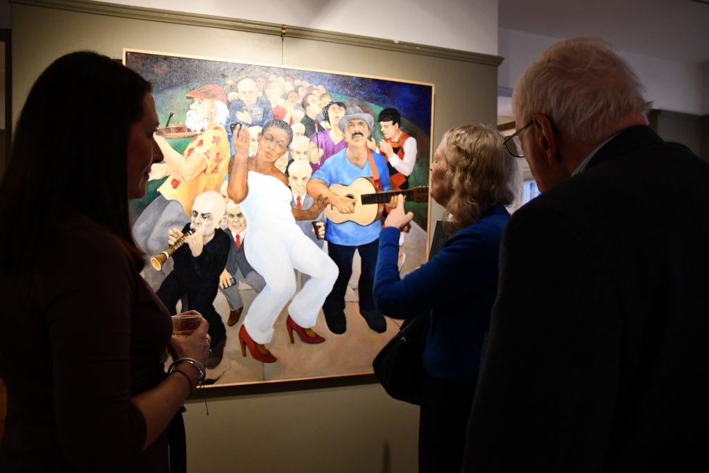 Ted Wetherbee's painting, “Our Revels Now Are Ended.”