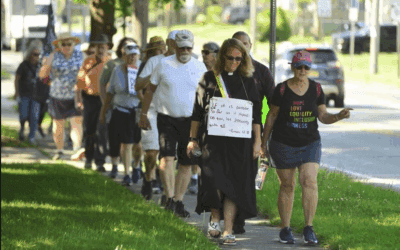 Pastor Completes 78-mile walk
