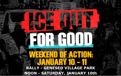 ICE OUT FOR GOOD – RALLY – GENESEO – SAT, 1/10/26 at 12:00 Noon