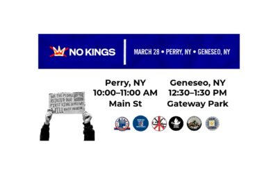 No Kings 3 — Now Rally Locations in Both Perry AND Geneseo!